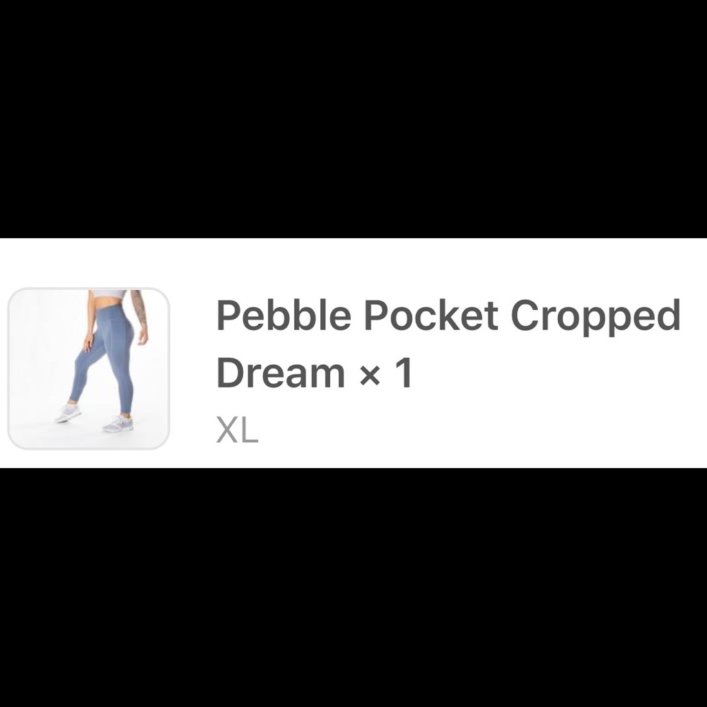 XL Pebble Crop Strong Physique Leggings